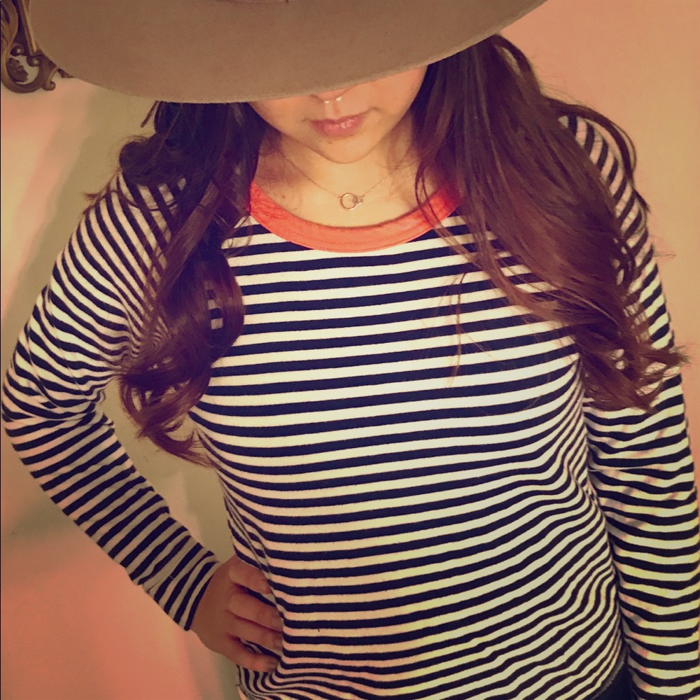 Gap Breton-stripe pullover